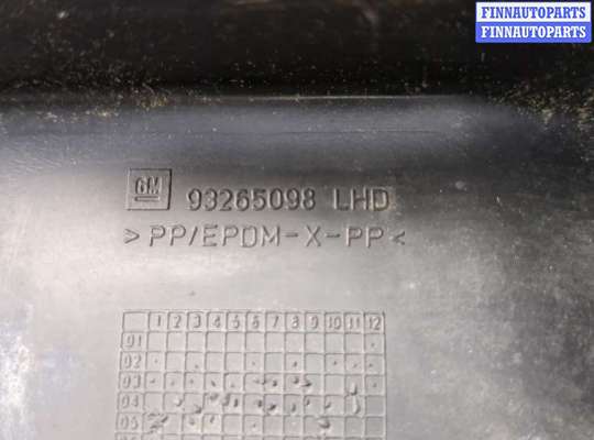 купить Жабо под дворники (дождевик) на Opel Meriva 2003-2010