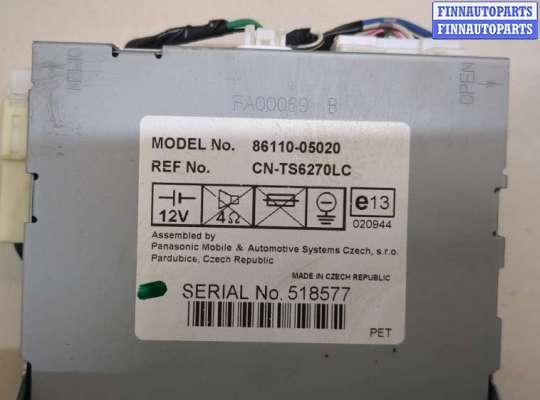 купить Дисплей компьютера (информационный) на Toyota Avensis 2 2003-2008