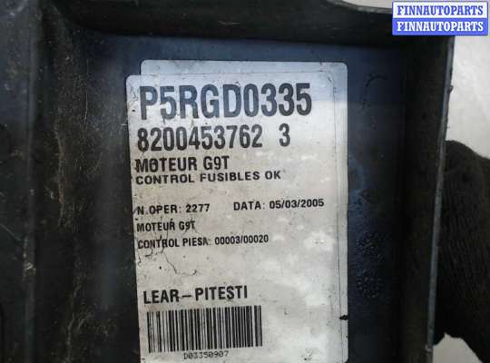 Блок предохранителей RN1178477 на Renault Laguna 2 2001-2007