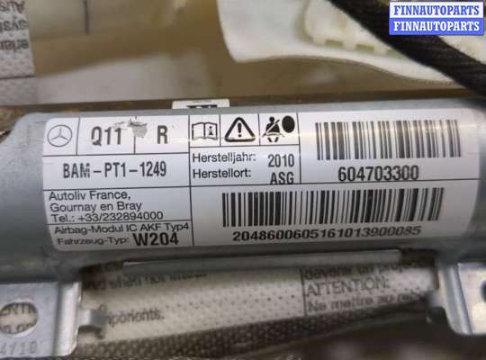 купить Подушка безопасности боковая (шторка) на Mercedes C W204 2006-2015