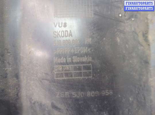 купить Защита арок (подкрылок) на Skoda Fabia 2007-2014