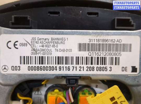купить Подушка безопасности водителя на Mercedes C W204 2006-2015
