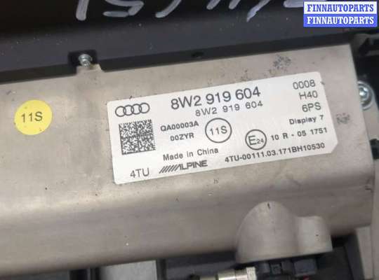 купить Дисплей мультимедиа на Audi A4 (B9) 2015-2023