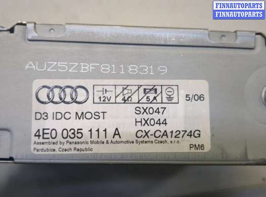 CD-чейнджер на Audi A6 (C6)