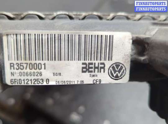 купить Радиатор охлаждения двигателя на Skoda Fabia 2007-2014