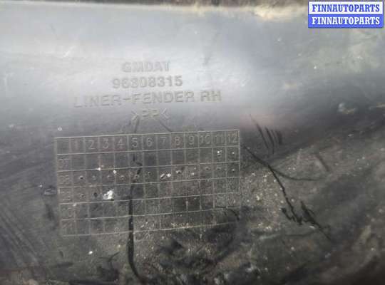 купить Защита арок (подкрылок) на Chevrolet Aveo (T250 / 255) 2006-2012