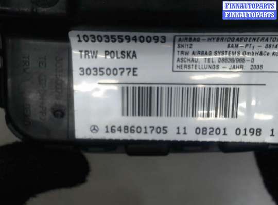 купить Подушка безопасности боковая (в сиденье) на Mercedes ML W164 2005-2011