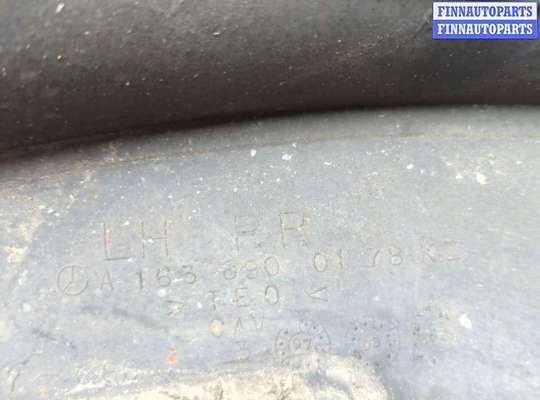 Брызговик колеса (резиновый) на Mercedes-Benz ML (W163)