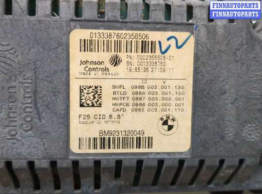 Дисплей бортового компьютера на BMW X3 (F25)