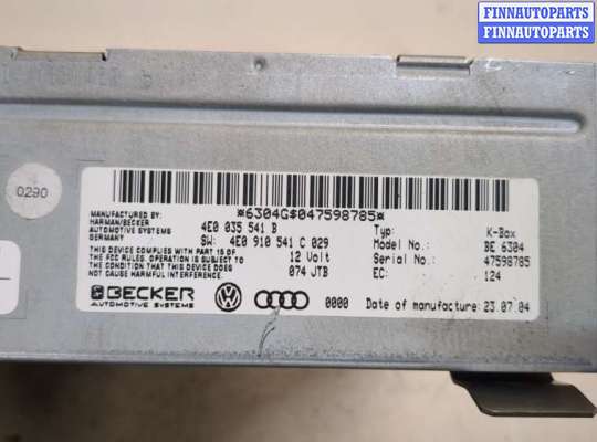 купить Блок управления радиоприемником на Audi A8 (D3) 2002-2010
