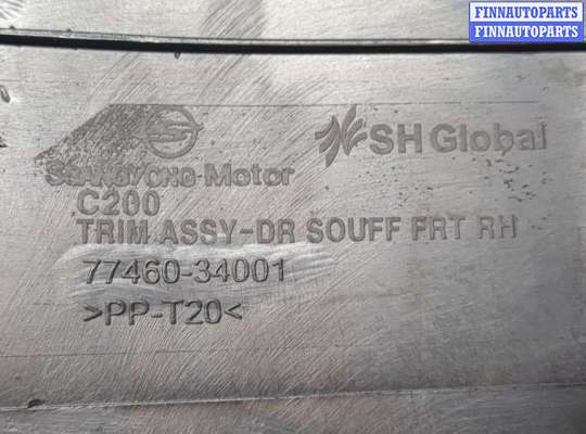 купить Пластик (обшивка) салона на SsangYong Korando 2010-2019