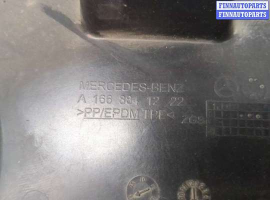 купить Защита арок (подкрылок) на Mercedes ML W166 2011-2015