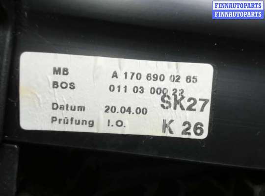 купить Шторка багажника на Mercedes SLK R170 1996-2004