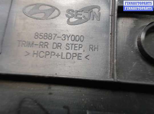 Накладка на порог HNQ2874 на Hyundai Elantra 2010-2014