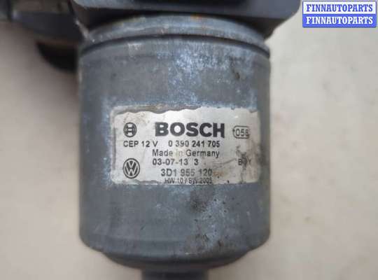 Трапеция дворников (стеклоочистителя) на Volkswagen Phaeton (3D)