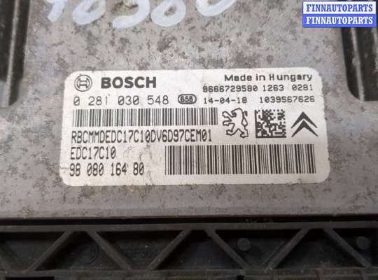 ЭБУ ДВС (блок управления двигателем) на Peugeot 308 II (T9)