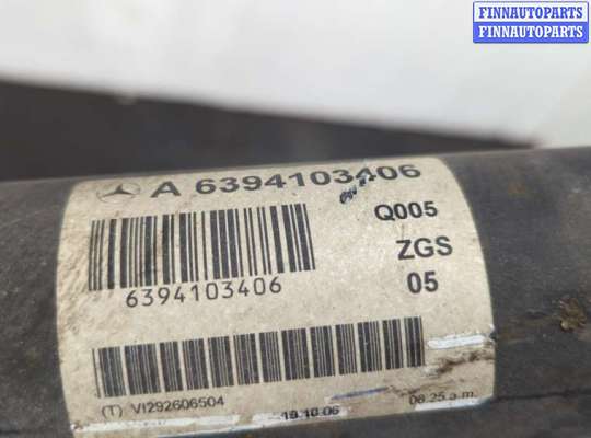 Кардан (карданный вал) на Mercedes-Benz Vito (W639)