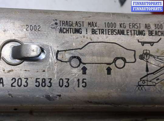 Домкрат на Mercedes-Benz C (W203) 