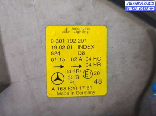 купить Фара (передняя) на Mercedes A W168 1997-2004