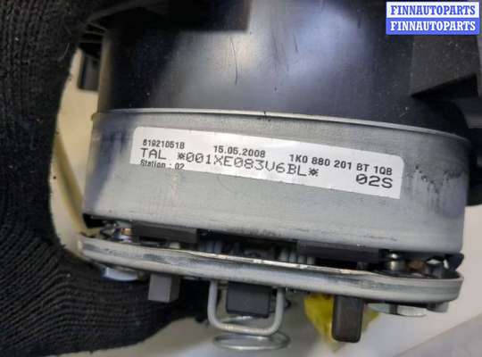 Подушка безопасности водителя (AirBag) на Volkswagen Passat B6 (3C)
