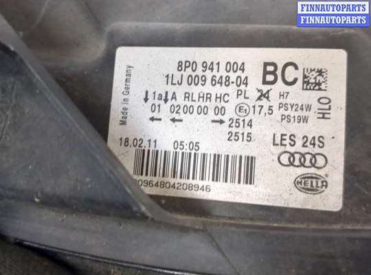 купить Фара (передняя) на Audi A3 (8P) 2003-2013