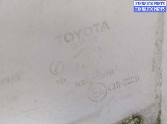 Стекло боковое двери на Toyota Cynos EL52