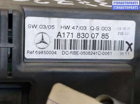 Переключатель отопителя (печки) MB1141633 на Mercedes SLK R171 2004-2008