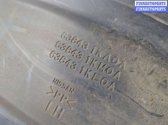 купить Защита арок (подкрылок) на Nissan Juke 2010-2019