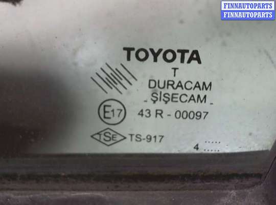 Стекло форточки двери TT494828 на Toyota Corolla Verso 2004-2009