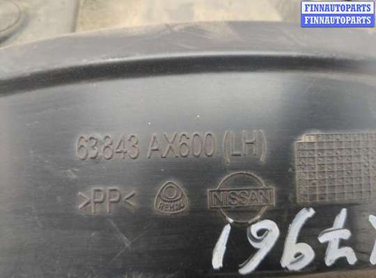 купить Защита арок (подкрылок) на Nissan Micra K12E 2002-2010