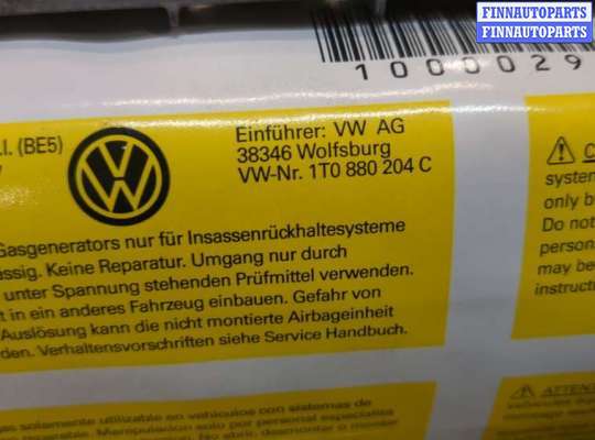 купить Подушка безопасности переднего пассажира на Volkswagen Touran 2003-2006