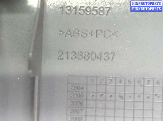 купить Рамка под щиток приборов на Opel Zafira B 2005-2012