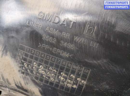 купить Защита арок (подкрылок) на Chevrolet Captiva 2006-2011