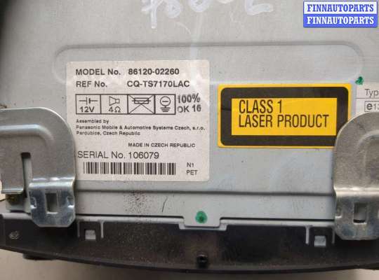 купить Магнитола на Toyota Corolla E12 2001-2006