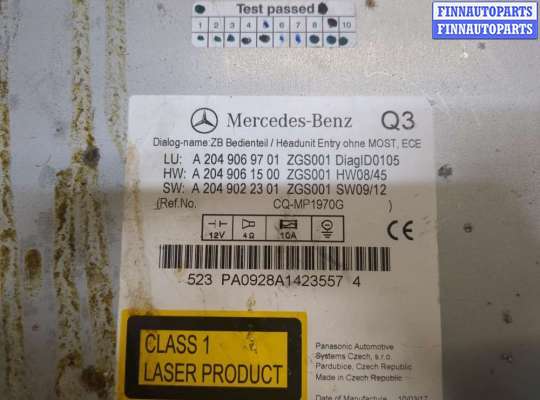 купить Магнитола на Mercedes C W204 2006-2015