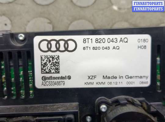 Блок управления печкой на Audi A4 (8K, B8)