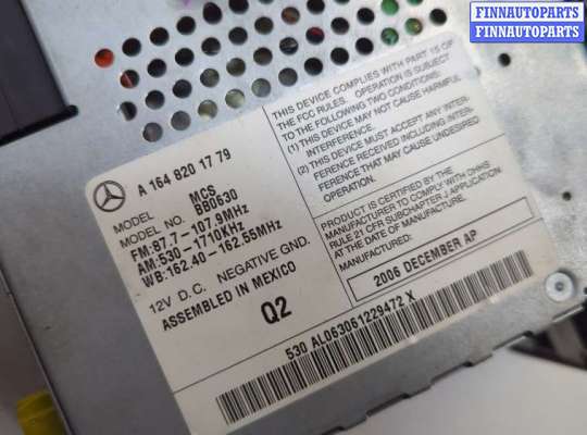 Магнитола на Mercedes-Benz ML (W164)