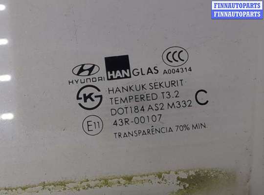 Стекло боковой двери HN403845 на Hyundai Getz