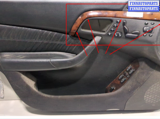 купить Молдинг двери на Mercedes S W220 1998-2005