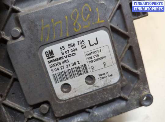 ЭБУ ДВС (блок управления двигателем) на Opel Astra H / Classic