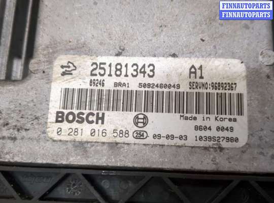 ЭБУ ДВС (блок управления двигателем) на Chevrolet Captiva