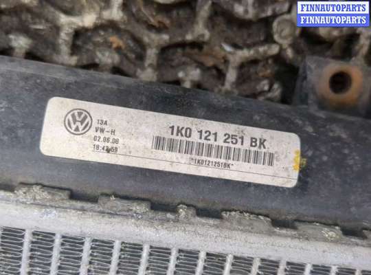 купить Радиатор охлаждения двигателя на Volkswagen Golf 5 2003-2009