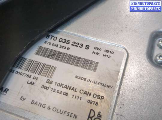 Усилитель звука AU1217231 на Audi A4 (B8) 2007-2011