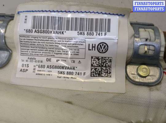 купить Подушка безопасности боковая (шторка) на Volkswagen Golf 6 2009-2012