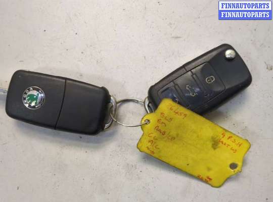 купить Ключ зажигания на Skoda Fabia 2007-2014