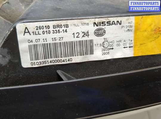 Фара передняя на Nissan Qashqai I (J10)