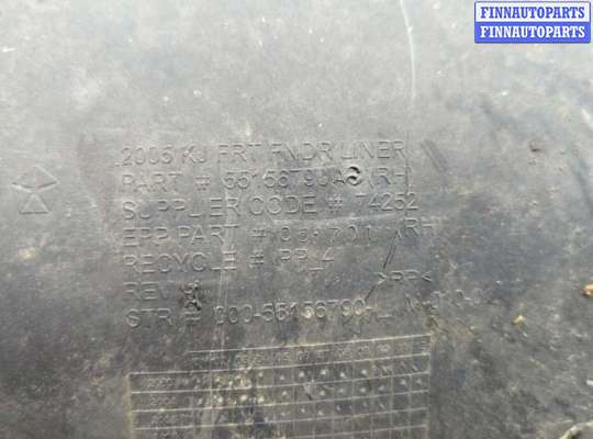 купить Защита арок (подкрылок) на Jeep Liberty 2001-2007