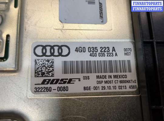 Аудиотехника на Audi A8 (D4, 4H)