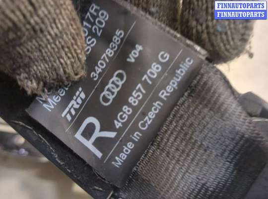 Ремень безопасности на Audi A6 (C7)