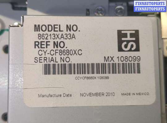 купить Панель управления магнитолой на Subaru Tribeca (B9) 2007-2014